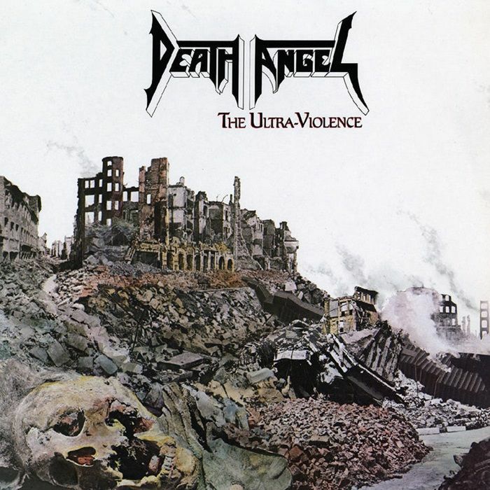 DEATH ANGEL - The Ultra Violence (remastered) - 'smoking crater' vinyl LP