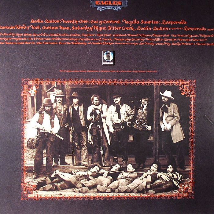eagles, the - desperado (reissue) - lp