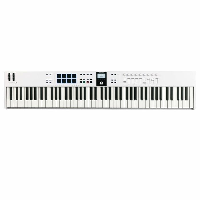 Arturia Keylab Essential 88 MK3 88-Key USB MIDI Keyboard Controller (white)