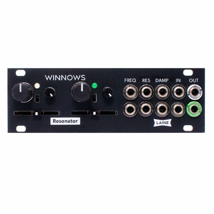 Laine Winnows 1U Dual VC Resonator Module (black)