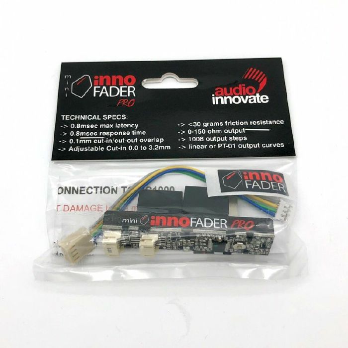 Audio Innovate mini innoFADER Pro Up Grade for Akai Professional AMX/DJ Tech DIF-2S MKII & DIF-M2/Hercules RMX2/Native Instruments Z2/Numark Scratch