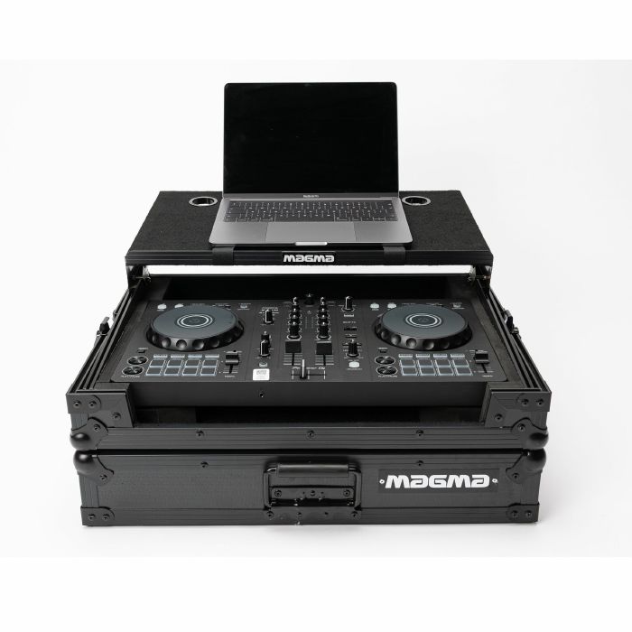 Magma DJ Controller Workstation DDJ-FLX4/DDJ-400 Flightcase for Pioneer DJ DDJ-FLX4/DDJ-400/DDJ-SB3