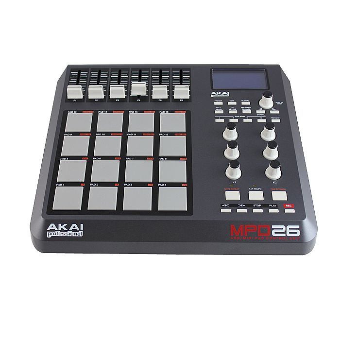 Akai MPD26 USB MIDI Pad Controller + Ableton Live Lite Audio Production ...