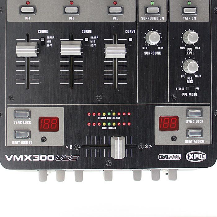 Behringer VMX300 USB DJ Mixer