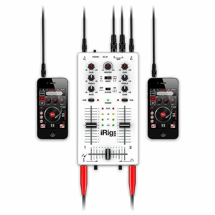IK Multimedia iRig Mix DJ Mixer For iOS & Android Devices