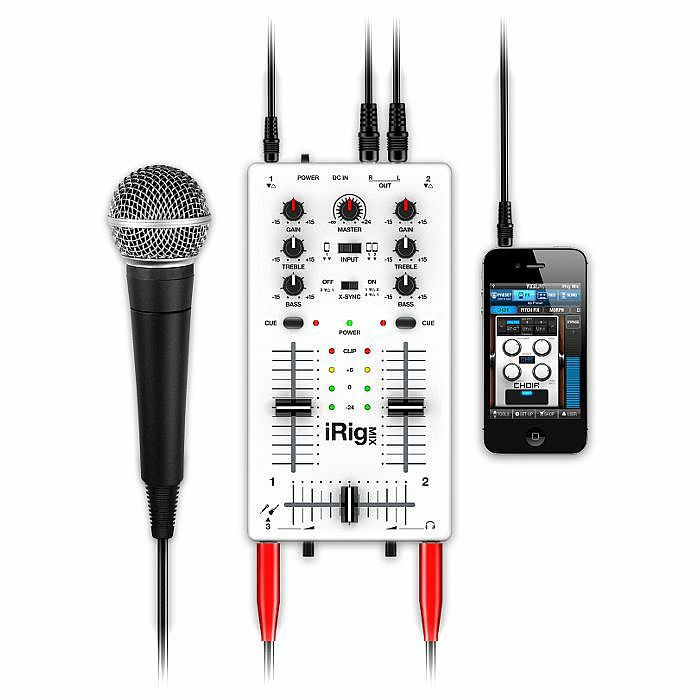 IK Multimedia iRig Mix DJ Mixer For iOS & Android Devices