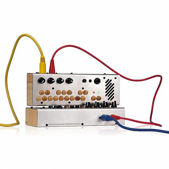Critter & Guitari Pocket Piano MIDI Mini Electronic Synthesizer (silver)