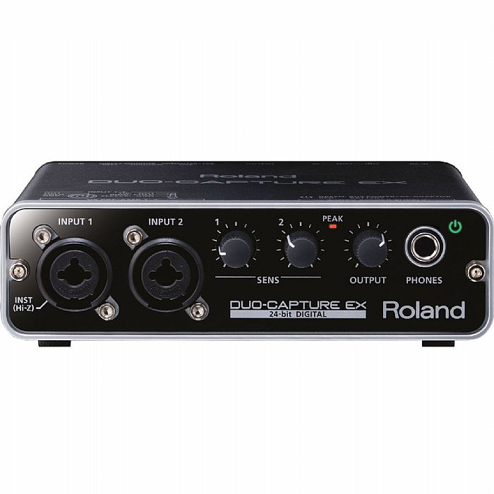 Roland UA22 DuoCapture EX USB Interface + Cakewalk Sonar LE Audio Production Software