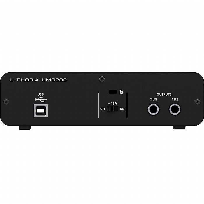 Behringer UMC202 UPhoria USB Audio Interface + Tracktion 4 Audio Production Software