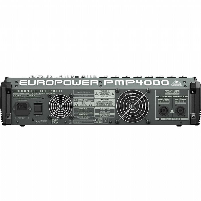 Behringer PMP4000 1600 Watt 16 Channel Mixer with Effects Processor & Feedback Detection System