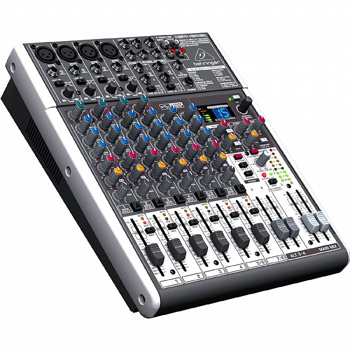 Behringer X1204 USB Xenyx Premium 12 Input 2/2 Bus Mixer + Tracktion 4 Audio Production Software