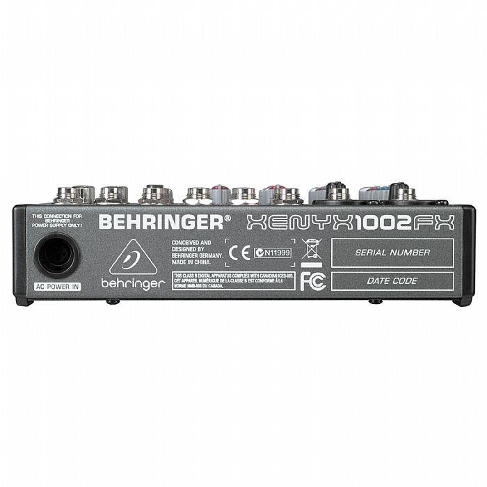 Behringer 1002FX Xenyx Premium 10 Input, 2 Bus Mixer
