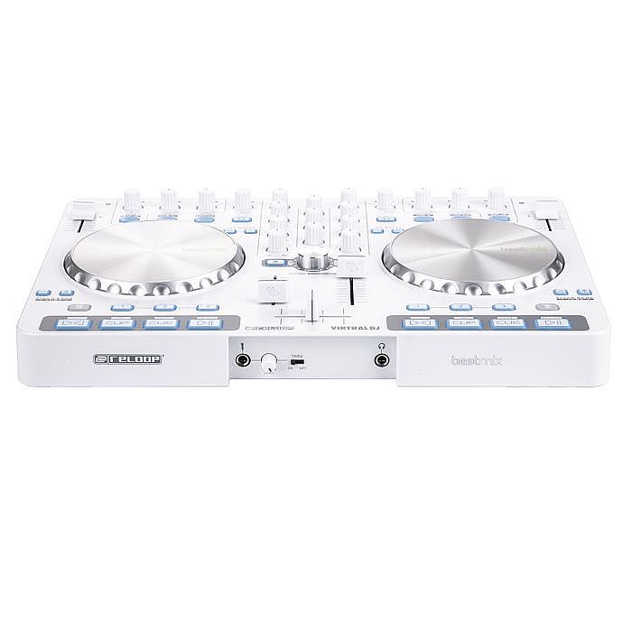 Reloop Beatmix Ltd MIDI USB DJ Controller (white) + Virtual DJ LE 2 Deck Reloop Edition Software