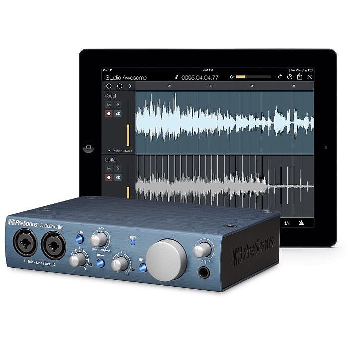 Presonus AudioBox iTwo Audio & MIDI Interface for PC Mac & iPad With Studio One Artist Software **SPECIAL PROMO PRICE - WHILE STOCKS LAST**