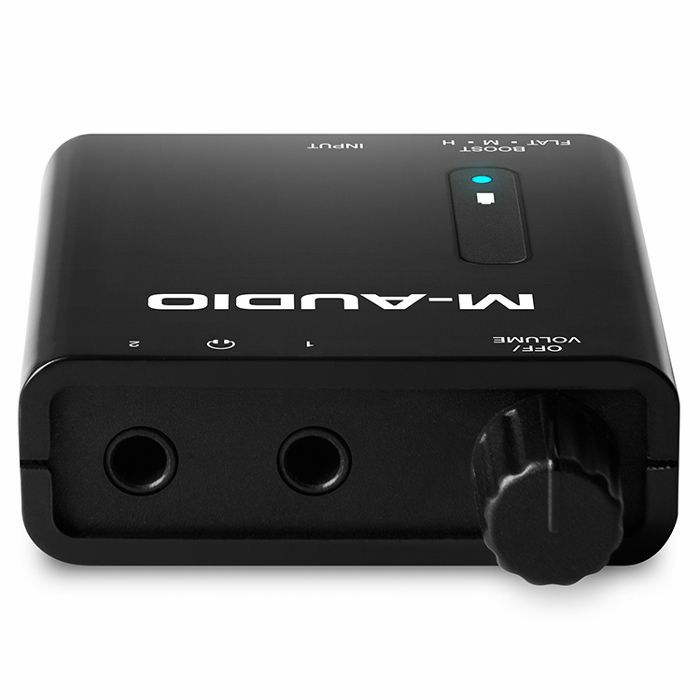 M Audio Bass Traveler Portable Headphone Amplifier eBay