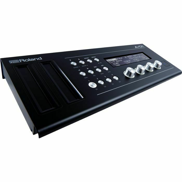 roland a01k midi cv gate controller  u0026 sound module with k25m keyboard unit