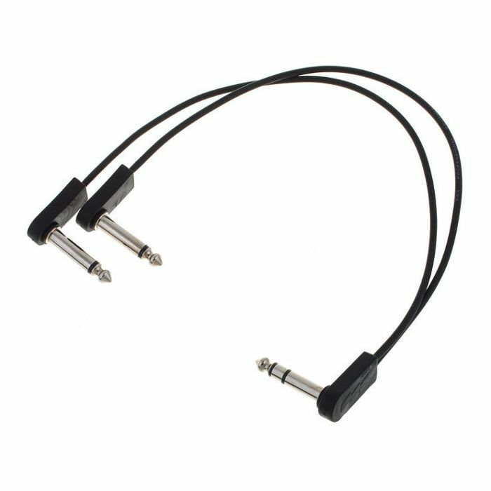 EBS ICY-30 Y Type Insert Cable & Connectors for Billy Sheehan Drive Loop Functions (30cm)