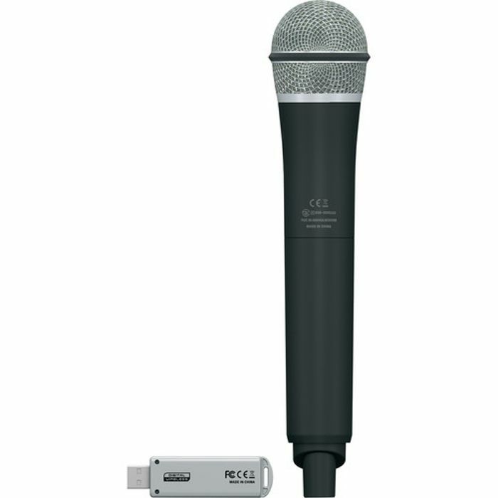 Behringer ULM300 USB High Performance 2.4 GHz Digital Wireless System With Handheld Microphone & Dual Mode USB Receiver