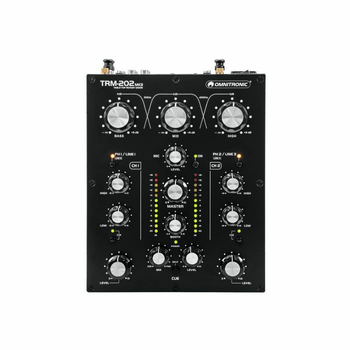 Omnitronic TRM-402 DJミキサー 3チャンネル Omnitronic TRM-402 – United States