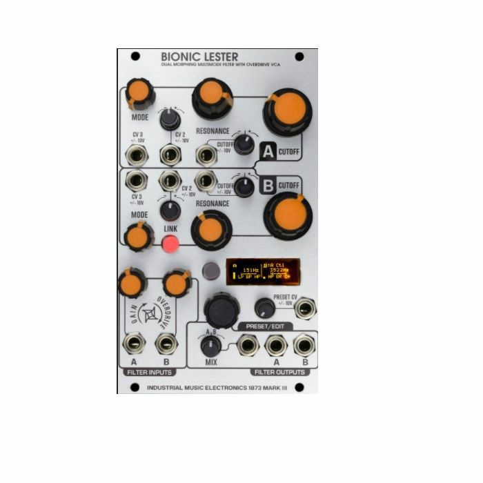 Industrial Music Electronics Bionic Lester Mark III Dual Morphing Multimode Filter Module