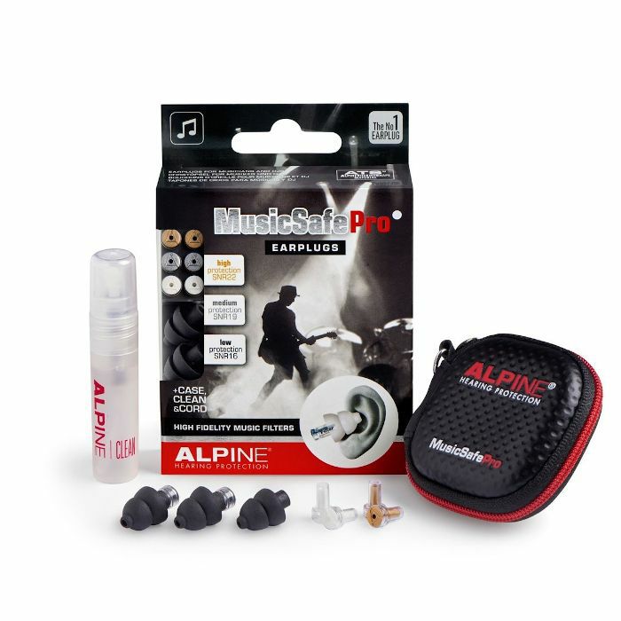 Alpine Musicsafe Pro 2019 Earplugs Hearing Protection System (black)