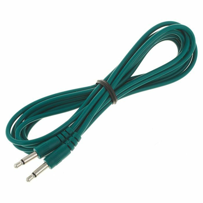 Doepfer A-100C200 3.5mm Male Mono Patch Cable (green, 200cm long)