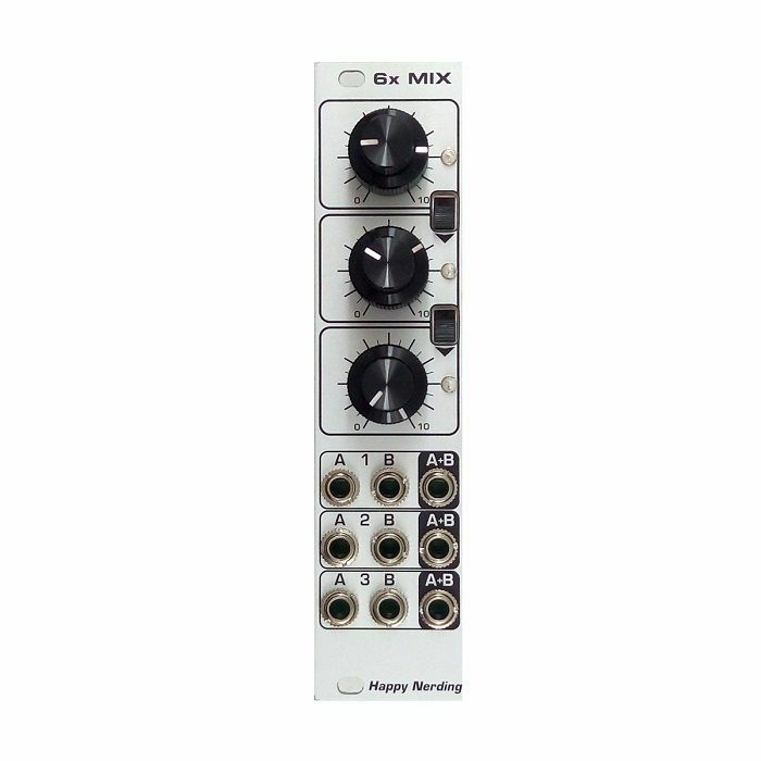 Happy Nerding 6x MIX 6-Channel Audio Mixer Module (silver)