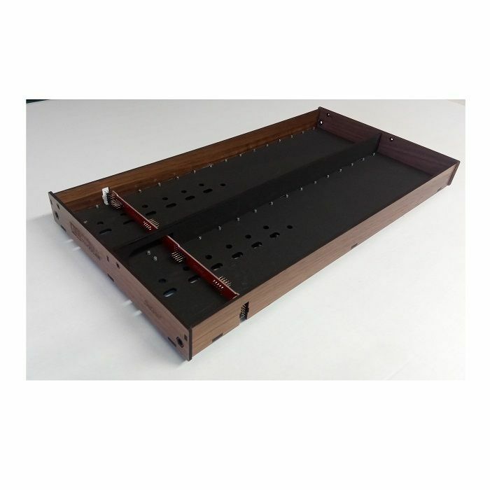 Tangible Waves AE Modular 2-Row 16x2 Standard Walnut Wood Eurorack Synth Module Case