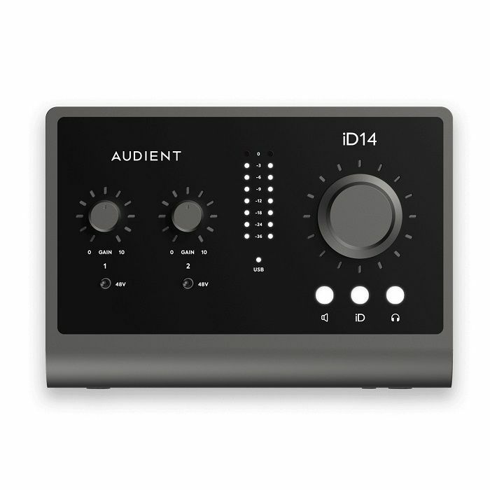 Audient iD14 MKII 10-In 6-Out USB Audio Interface With Scroll Control