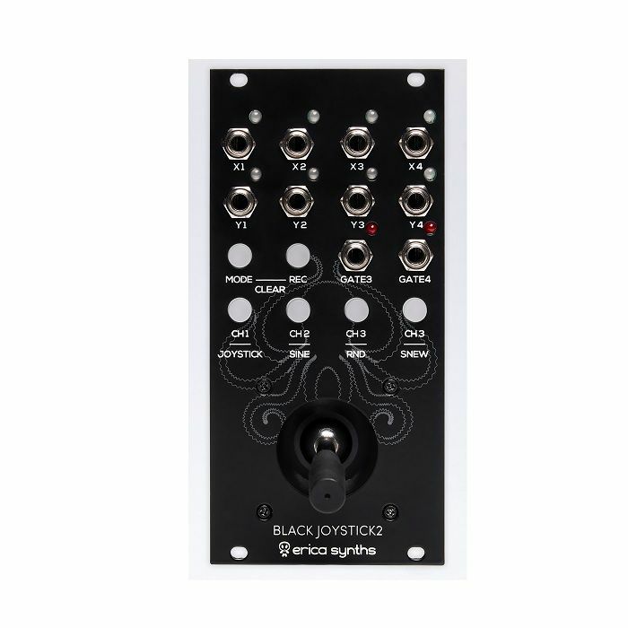 Erica Synths Black Joystick2 4-Channel Recordable Joystick Controller Module