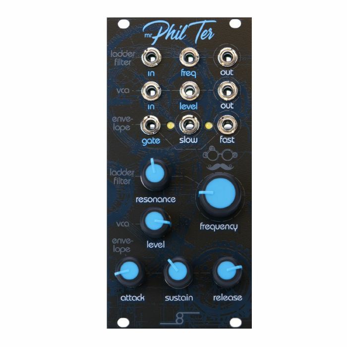 Cre8audio Mr Phil Ter Envelope Generator/VCA/Filter Module
