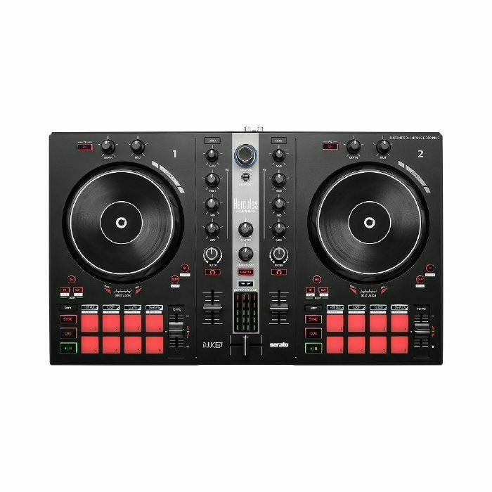 Hercules DJControl Inpulse 300 MK2 2-Deck & 16-Pad USB DJ Controller