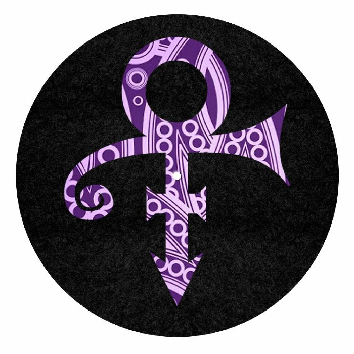 IDYD Prince 7" Vinyl Record Slipmats (pair, black/purple)