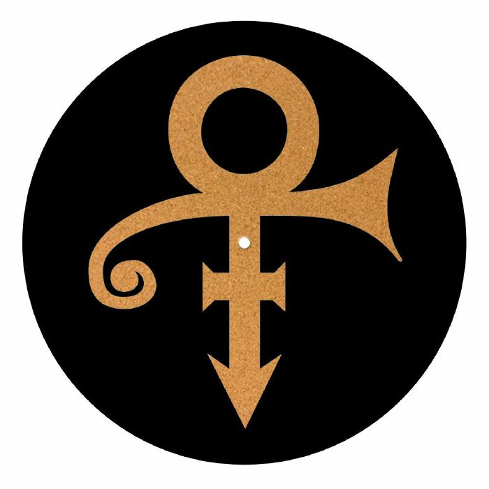 IDYD Prince 12" Vinyl Record Cork Slipmat (single, black)