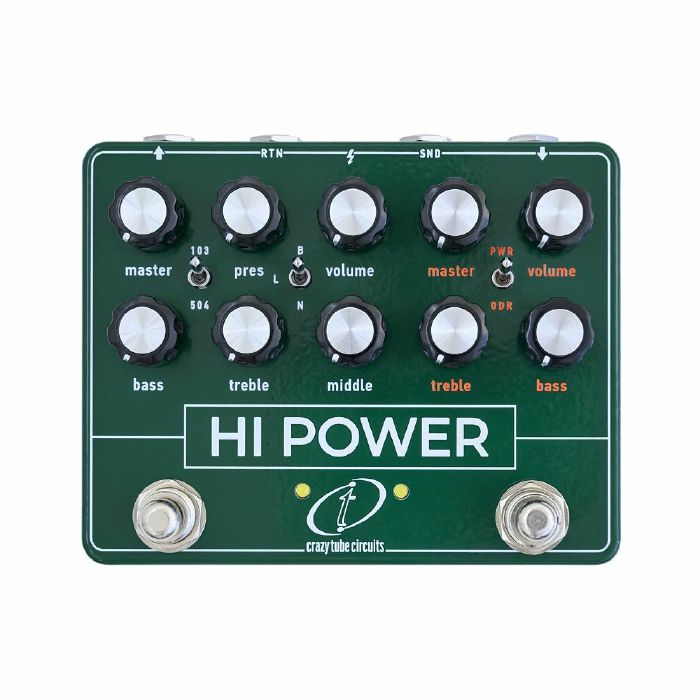 Crazy Tube Circuits HiPower Amp & Speaker Simulation Effects Pedal