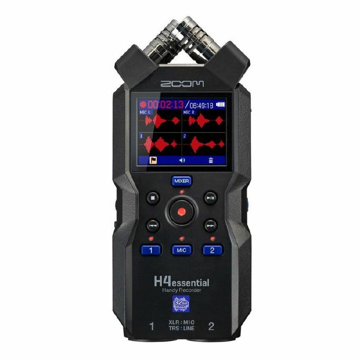 Zoom H4essential 32-Bit Float 4-Track Handy Recorder